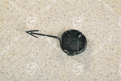 Spyder, Front bumper, Towing hook lug cover / cap / trim, Prime coated