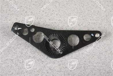 Hinge lever, R