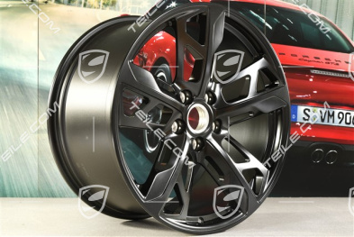 21" Felga Cross Turismo Design 11,5J x 21 ET66, czarny satynowy mat