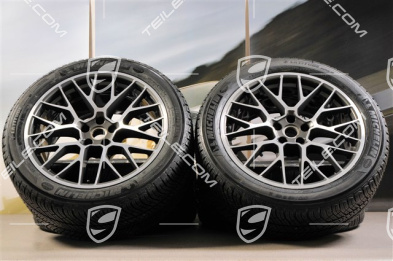 20-inch "RS Spyder Design" winter wheels set, rims 9J x 20 ET26 + 10J x 20 ET19, Michelin winter tyres 265/45 R 20 + 295/40 R 20, with TPMS