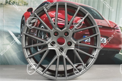 21" Felge Cayenne RS Spyder, 11J x 21 ET58, Platinum Seidenmatt