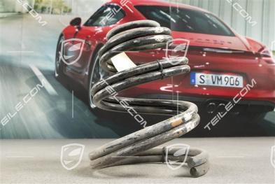 Schraubenfeder, Coupe, Braun/Weiss, Satz