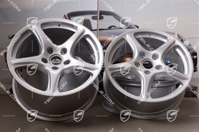 19" Komplet felg Carrera Classic, 8J x 19 ET57 + 11J x 19 ET51