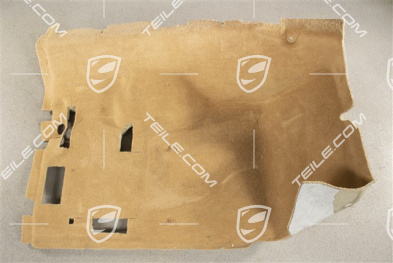 Bodenbelag / Teppich, vorne, Sandbeige