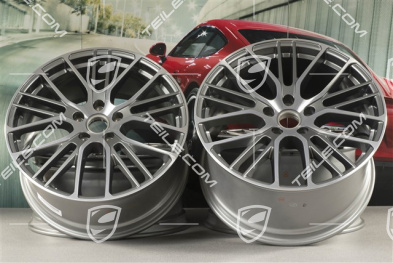 21" Felgensatz Panamera Exclusive Design Sport, 9,5J x 21 ET71 + 11,5J x 21 ET69
