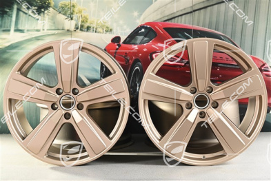 22" Felgensatz Cayenne Coupe Exclusive Design Sport, 10J x 22 ET48 +11,5J x 22 ET52, neodyme