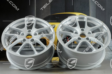 18" komplet felg "Cayman III", 8J x 18 ET57 + 9J x 18 ET47