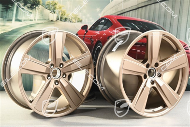 22" Felgensatz Cayenne Coupe Exclusive Design Sport, 10J x 22 ET48 +11,5J x 22 ET52, neodyme