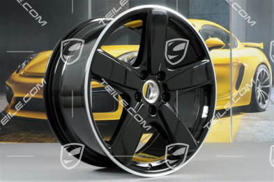 21" felga Cayenne Sport Classic, 10J x 21 ET50, czarny wysoki połysk