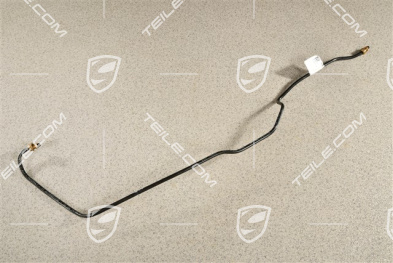 Pressure line to pressure accumulator, Air suspension, Black