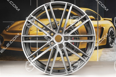 22" Felgensatz Turbo IV, 10J x 22 ET48 + 11,5J x 22 ET61, Standard SUV