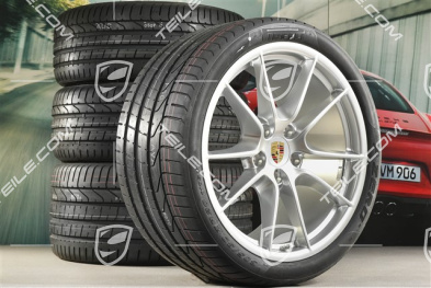 20" Sommerräder Satz Carrera S III, 8,5J x 20 ET51 + 11J x 20 ET52 + Reifen 245/35 ZR20 + 305/30 ZR20, ohne RDK-Sensoren