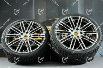 20-inch Turbo III winter wheel set, 8,5J x 20 ET51 + 11J x 20 ET70, Pirelli winter tyres 245/35 ZR20 + 295/30 ZR20, with TPMS