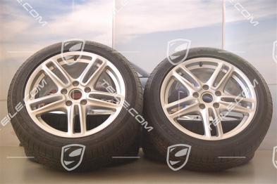 19-inch Panamera Turbo all-season-wheels, wheels 9J x 19 ET60 + 10J x 19 ET61 + all-season tyres 255/45 R19 + 285/40 R19
