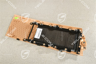 Abdeckung mit rollo für Ablagefach / Handschuhfach / Handschuhkasten, hinten, Luxorbeige, L