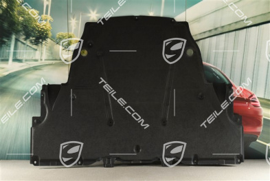 Coupe, Underbody trim / cover, rear