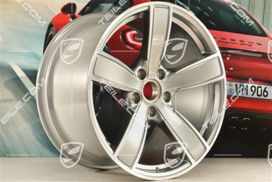 20" Felge Carrera Sport, 11,5J x 20 ET56, Platinsilber Metallic