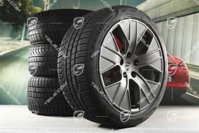 20-inch Turbo Aero winter wheel set, rims 9J x 20 ET54 + 11J x 20 ET60 + NEW Pirelli winter tyres 245/45 R20 + 285/40 R20, Turbonite