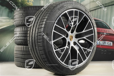 20" koła letnie Turbo Aero, komplet, felgi 9J x 20 ET54 + 11J x 20 ET60, opony letnie Michelin 245/45 R20 + 285/40 R20