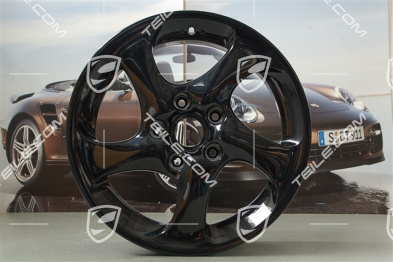 18" Komplet felg Turbo Look II, 8J x 18 ET50 + 11J x 18 ET45, czarne
