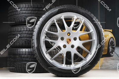 20" RS Spyder Winterräder Satz, Felgen 9,5J x 20 ET65 + 10,5J x 20 ET65 + Pirelli Winterreifen 255/40 R20 + 285/35 R20, mit RDK Sensoren