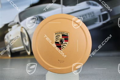 Airbag do sportowej kierownicy Facelift, plastikowy, piaskowy beż Airbag do sportowej kierownicy Facelift, plastikowy, piaskowy beż