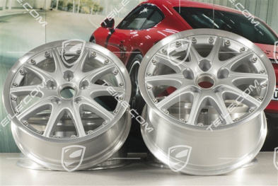 18-inch GT3 Sport Design wheel rim set, 7,5J x 18 ET50 + 10J x 18 ET65