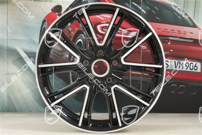 20" felga Exclusive Design, 9,5J x 20 ET71, do użytku w zimie, czarny wysoki połysk