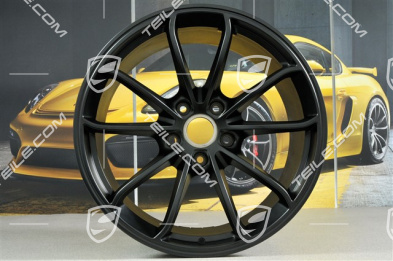20" Felge GT4, 11J x 20 ET50, Schwarz Satinmatt