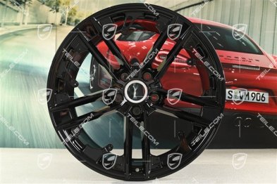 21" Exclusive Design Felge, 11,5J x 21 ET66, schwarz hochglanz, R