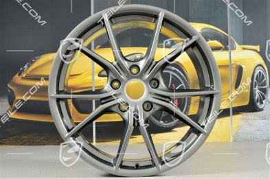 20-inch wheel rim Carrera S IV, 8J x 20 ET57, Platinum satin-matt