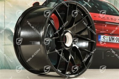 20-inch wheel rim set Turbo Sport III, central lock, 9J x 20 ET51 + 12J x 20 ET63, black high gloss