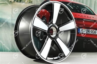 20" Felga Sport Classic, 9,5J x 20 ET44, czarny satynowy półmat