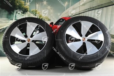 20-inch Cayenne Aero winter wheel set, wheel rims 9J x 20 ET14 + 11J x 20 ET37 + Goodyear UltraGrip Performance 3 SUV winter tyres 255/55 R20 + 305/45 R20