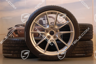 20" Komplet kół letnich Carrera S (III), 8J x 20 ET57 + 9,5J x 20 ET45 + NOWE opony letnie 235/35 ZR20 + 265/35 ZR20, z czujnikami ciśnienia 20" Komplet kół letnich Carrera S (III), 8J x 20 ET57 + 9,5J x 20 ET45 + NOWE opony letnie 235/35 ZR20 + 265/35 ZR20, z czujnikami ciśnienia