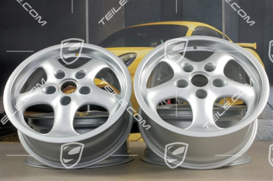 17" Komplet felg CUP II, 7J x 17 ET55 + 8J x 17 ET30 17" Komplet felg CUP II, 7J x 17 ET55 + 8J x 17 ET30