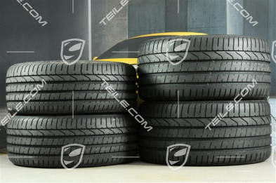 20" summer wheel set SportDesign Black Exclusive, wheel 8,5J x 20 ET51 + 11J x 20 ET52 + Tyres 245/35 ZR20 + 305/30 ZR20, without TPMS