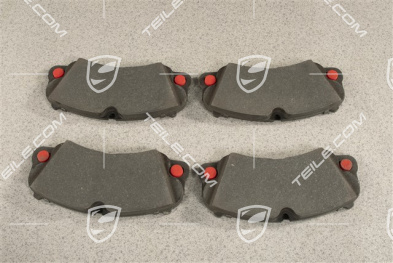 Spyder, Bremsbeläge, PCCB, Vorderachse, L+R