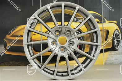 20" Komplet felg Panamera Sport, 9,5J x 20 ET65 + 11,5 J x 20 ET63, GT Silver metalik