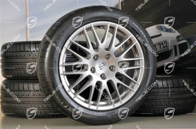 20" Koła letnie RS Spyder Design, 4x felgi 9J x 20 ET 57 + NOWE opony letnie Michelin 275/45 R20, z czujnikami ciśnienia RDK