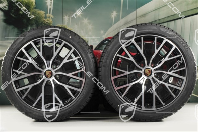 20-inch Turbo S Aero Design winter wheel set, rims 9J x 20 ET54 + 11J x 20 ET60 + NEW Pirelli winter tyres 245/45 R20 + 285/40 R20