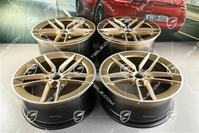 20"+21" Carrera Exclusive Design Felgensatz, Felgen 8,5J x 20 ET50 + 11,5J x 21 ET79, Neodyme