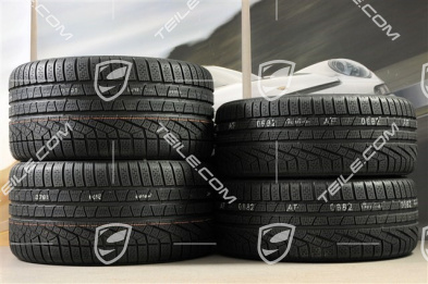 GT3 20" winter wheels  "Turbo S" central locking, 9J x 20 ET51 + 11J x 20 ET59 + NEW Pirelli winter tyres 245/35 R20+295/30 R20, TPMS, black satin-matt