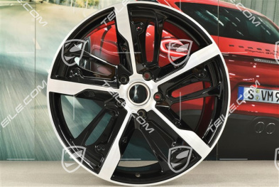 21-inch wheel rim Taycan Exclusive Design, 11,5J x 21 ET66, Carbon version (carbon aeroblades not included), rear, R