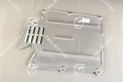 3,0 / 3,6L Underbody trim / lining, rear center