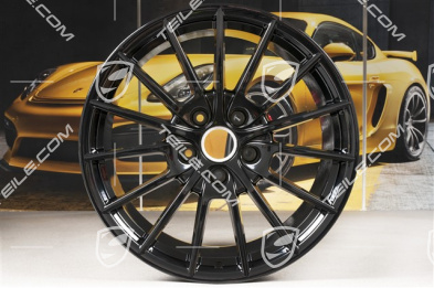 20" Felga Panamera Sport, 11,5J x 20 ET63, czarne (wysoki połysk)