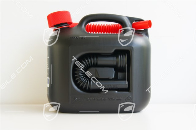 Containter replacement fuel, Porsche logo and crest, 5l