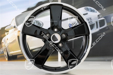 20" komplet felg "Sport Classic", 9,5J x 20 ET65 + 11,5J x 20 ET63, czarne