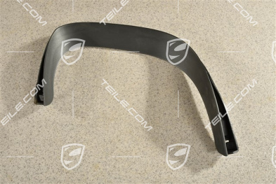 Sport Design, Rear bumper Exhaust system tail pipe cover trim, Black, R