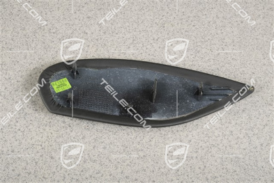Mittelkonsole, Blende, Leder, seitlich, Schwarz, L